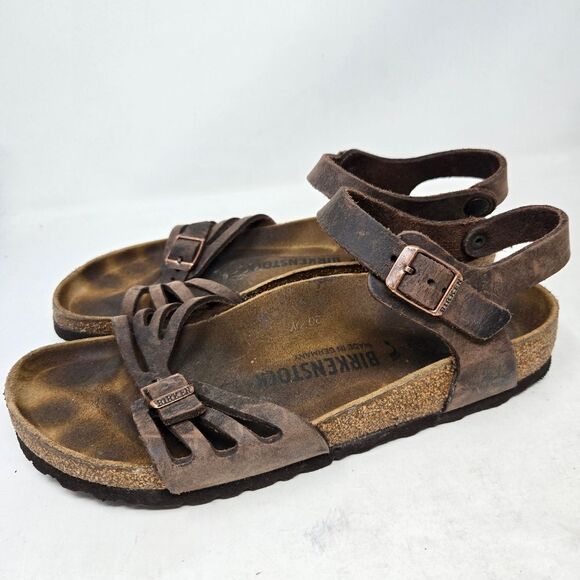 Birkenstock Bali Brown Sandals Size 40 - Picture 7 of 11